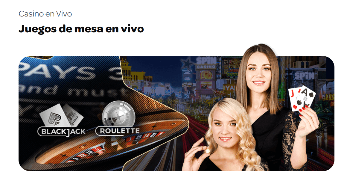 Spin Casino en Vivo