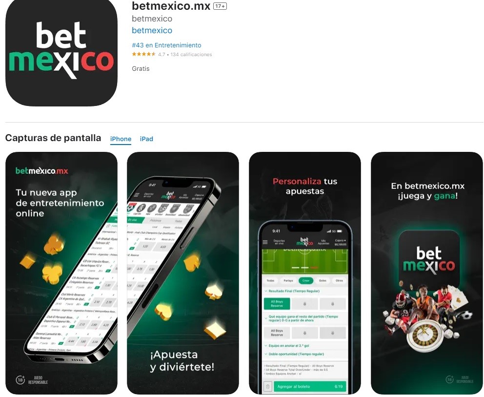 Betmexico Casino App Móvil